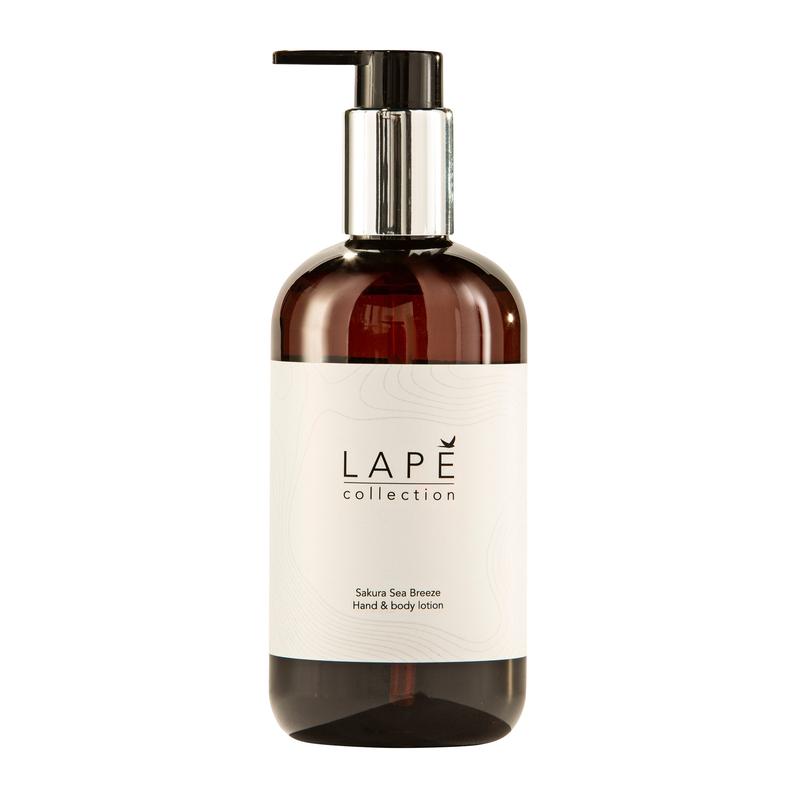 LAPE Earth Collection Sakura Sea Breeze Hand & Body Lotion, Hand- und Bodylotion mit blumig-frischem Sakura Sea Breeze Duft | Flasche (300 ml)