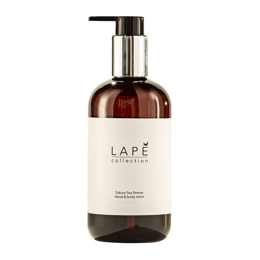 LAPE Earth Collection Sakura Sea Breeze Hand & Body Lotion, Hand- und Bodylotion mit blumig-frischem Sakura Sea Breeze Duft | Flasche (300 ml)