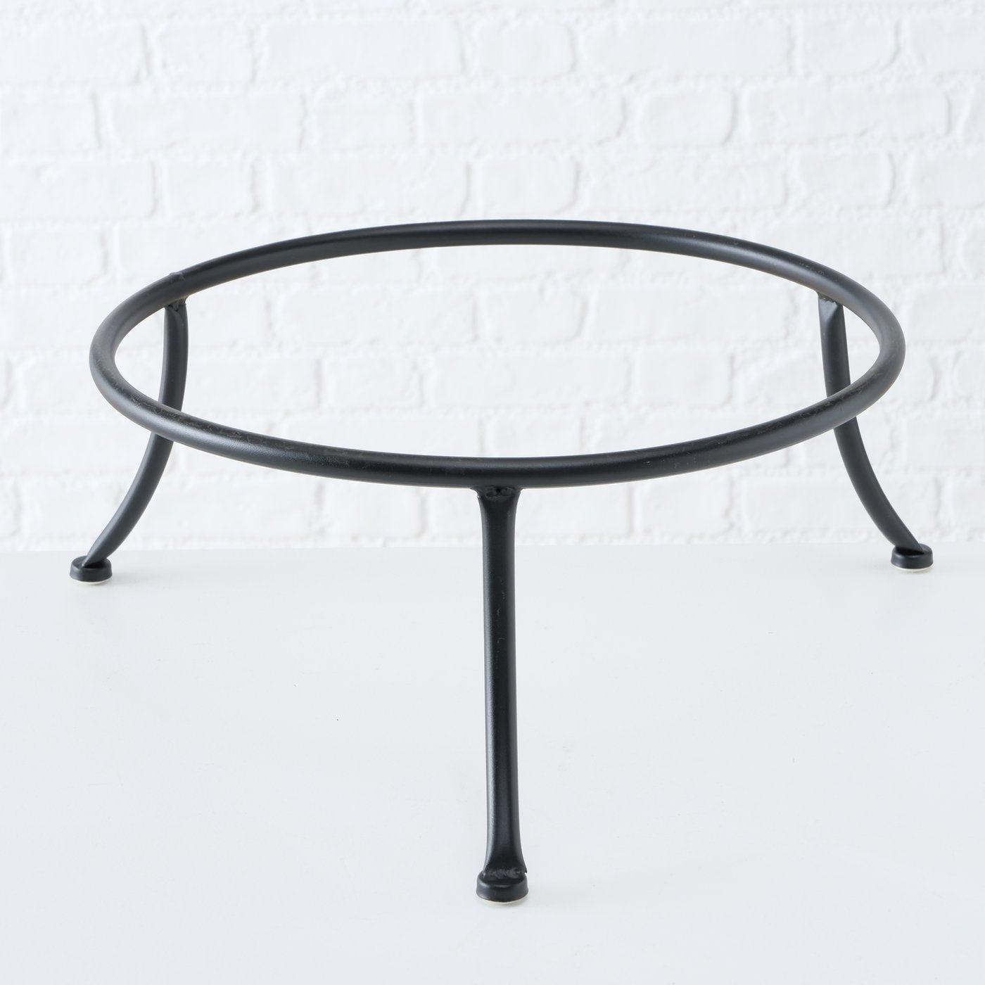 Feuerschale Ø 47 cm Feuerkorb Eisen Metall schwarz Schale Feuer Feuerstelle