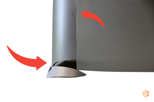 Speglaskápur frá Focco, Mia, í B-flokki, 80 x 115 x 70 cm. Sjá texta/mynd.