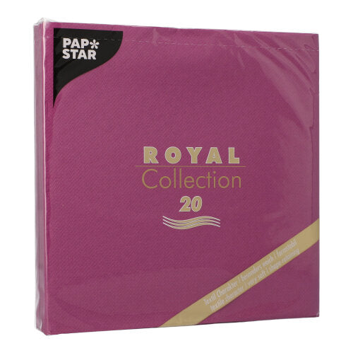 PAPSTAR 20 Servietten "ROYAL Collection" 1/4-Falz 40 cm x 40 cm