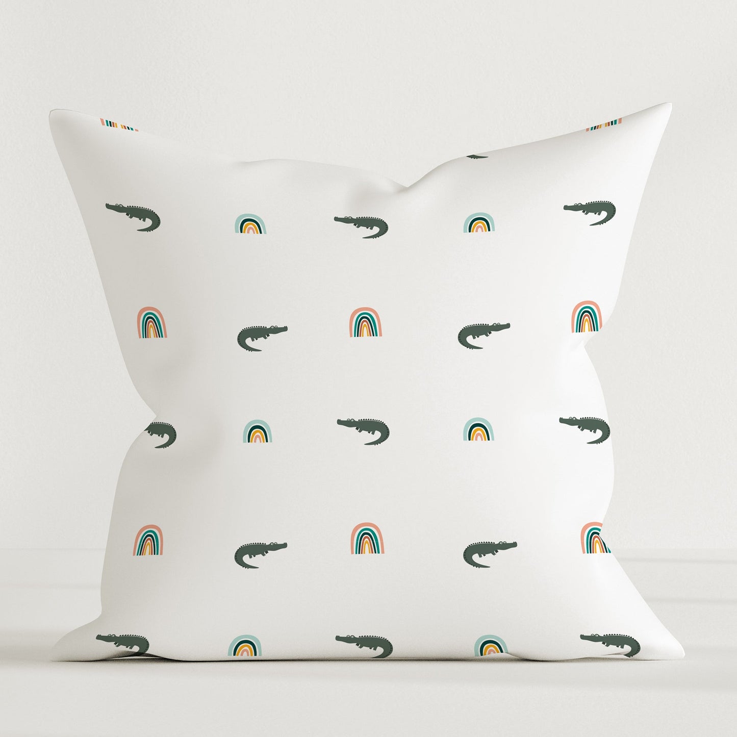 "Crocodiles" Premium Children's Decorative Pillow