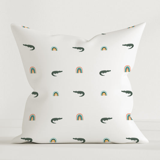"Crocodiles" Premium Children's Decorative Pillow