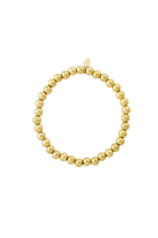 Armbänder aus massiven Perlen - 6 mm
