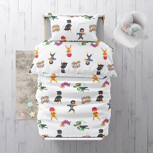 "Superheroes" Premium Children's Bedding
