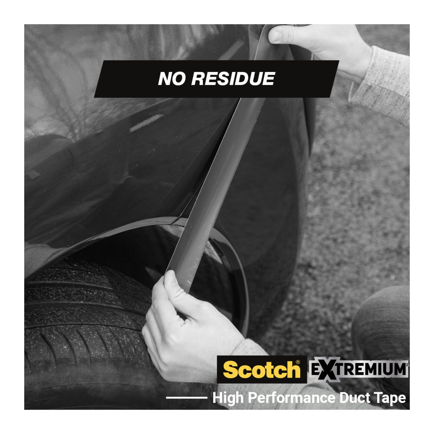 Scotch® Extremium™ No Residue Hochleistungs-Gewebeklebeband, 18,2 m x 48 mm, 1 Rolle/Pake | Packung (1 Rolle)