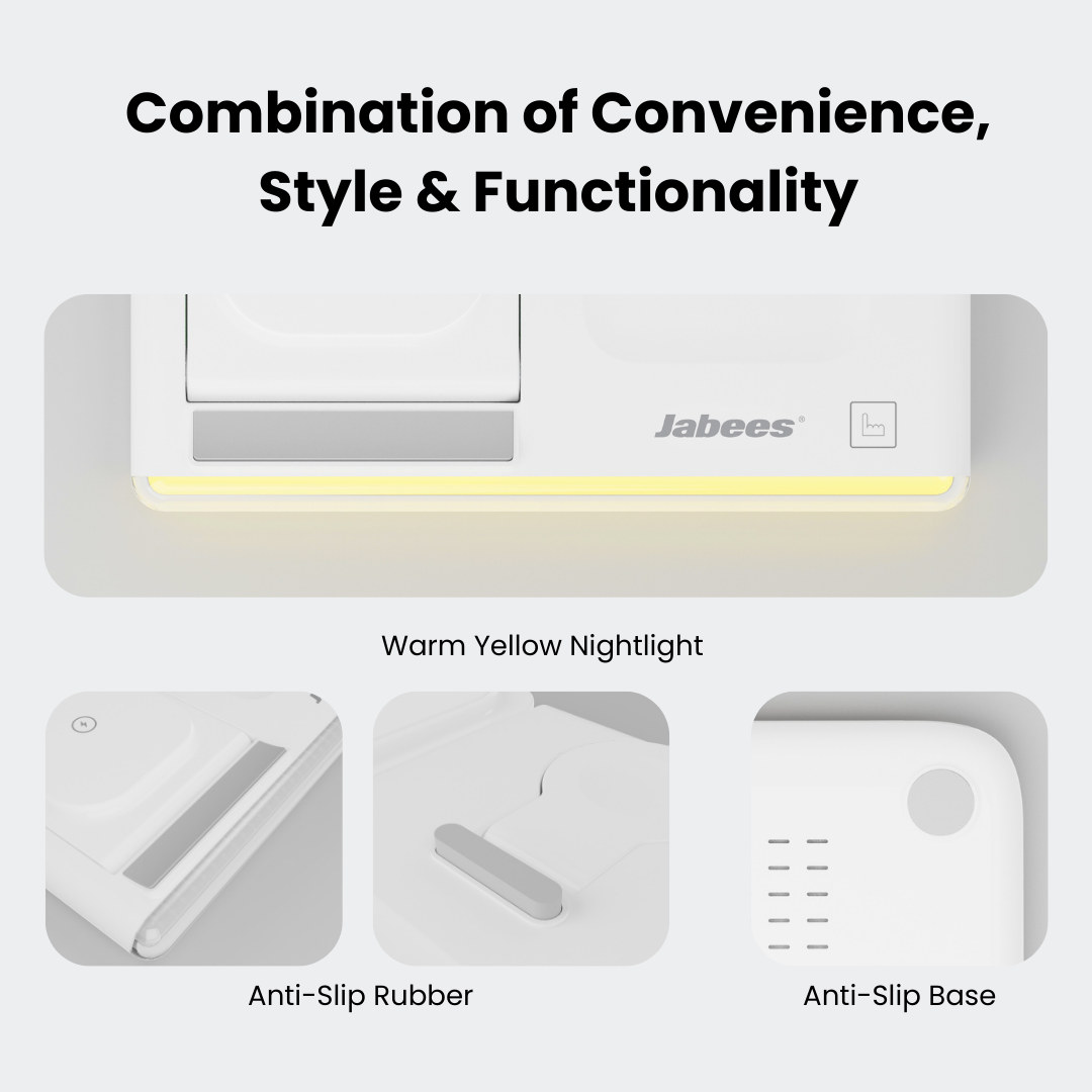 PowerNest™  4-In-1 Foldable Wireless Charging Station With LED Night Light