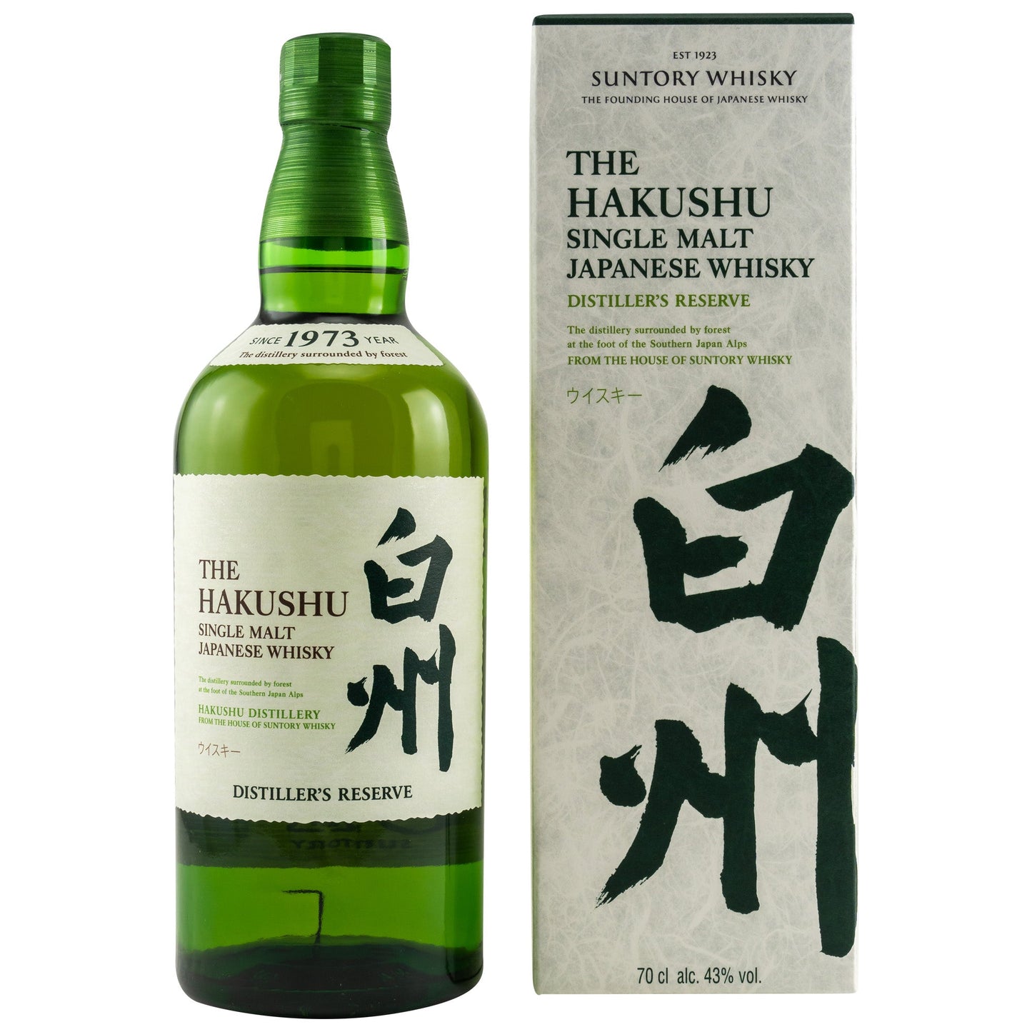 Hakushu - Japanskt einmaltsviskí - Distiller's Reserve