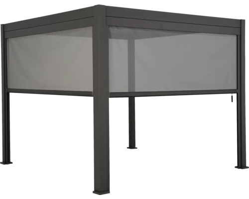 B-flokks 111 sólhlífarrúllugardínur sólarvörn sólarvörn gluggatjöld 3 m hliðar antrasít