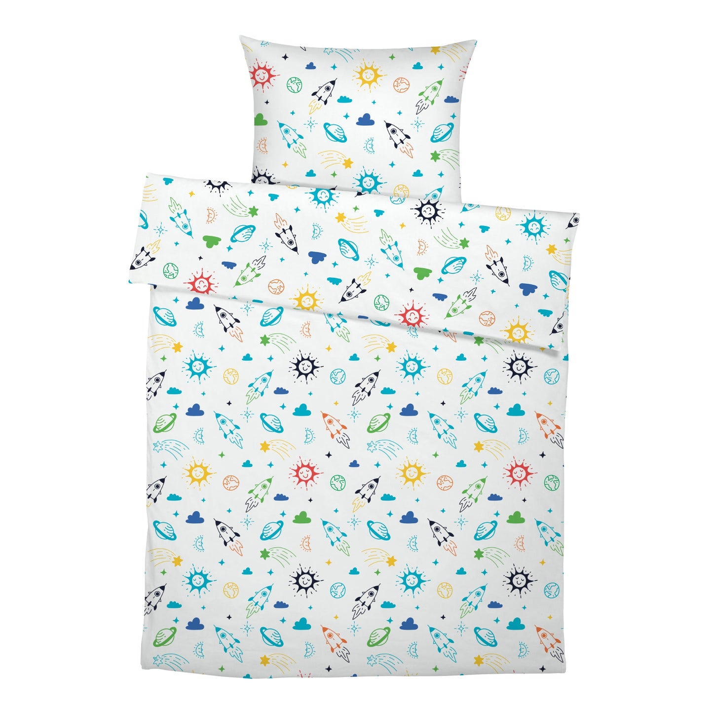 "Space" úrvals barnarúmföt