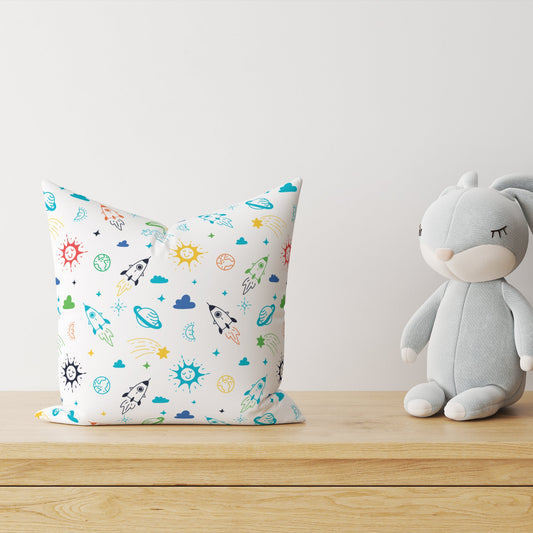 "Space" Children's Decorative Pillow