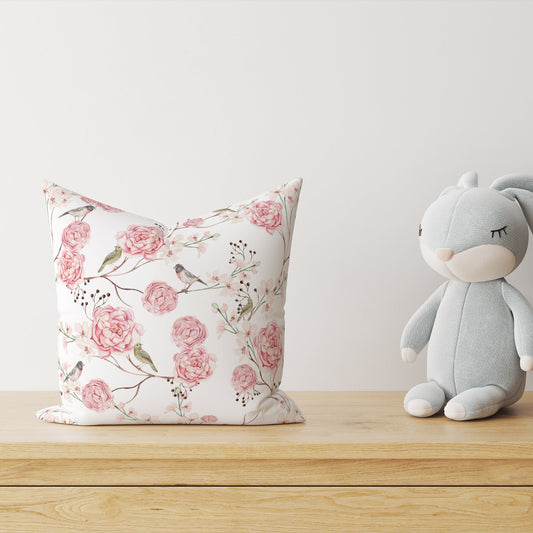 "Birds and Flowers" Premium Decorative Cushions