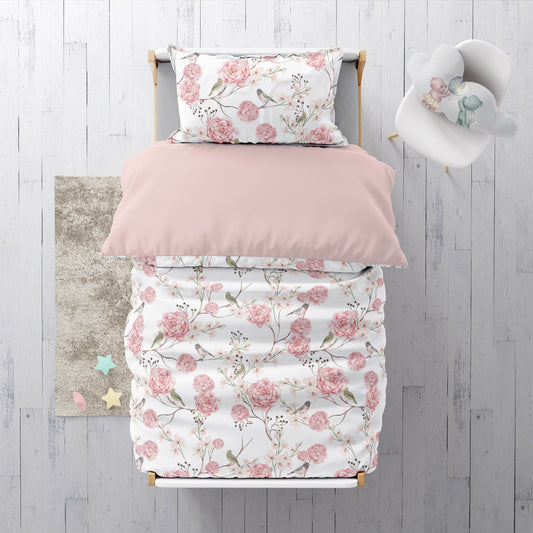"Birds and Flowers" Premium Children's Bedding