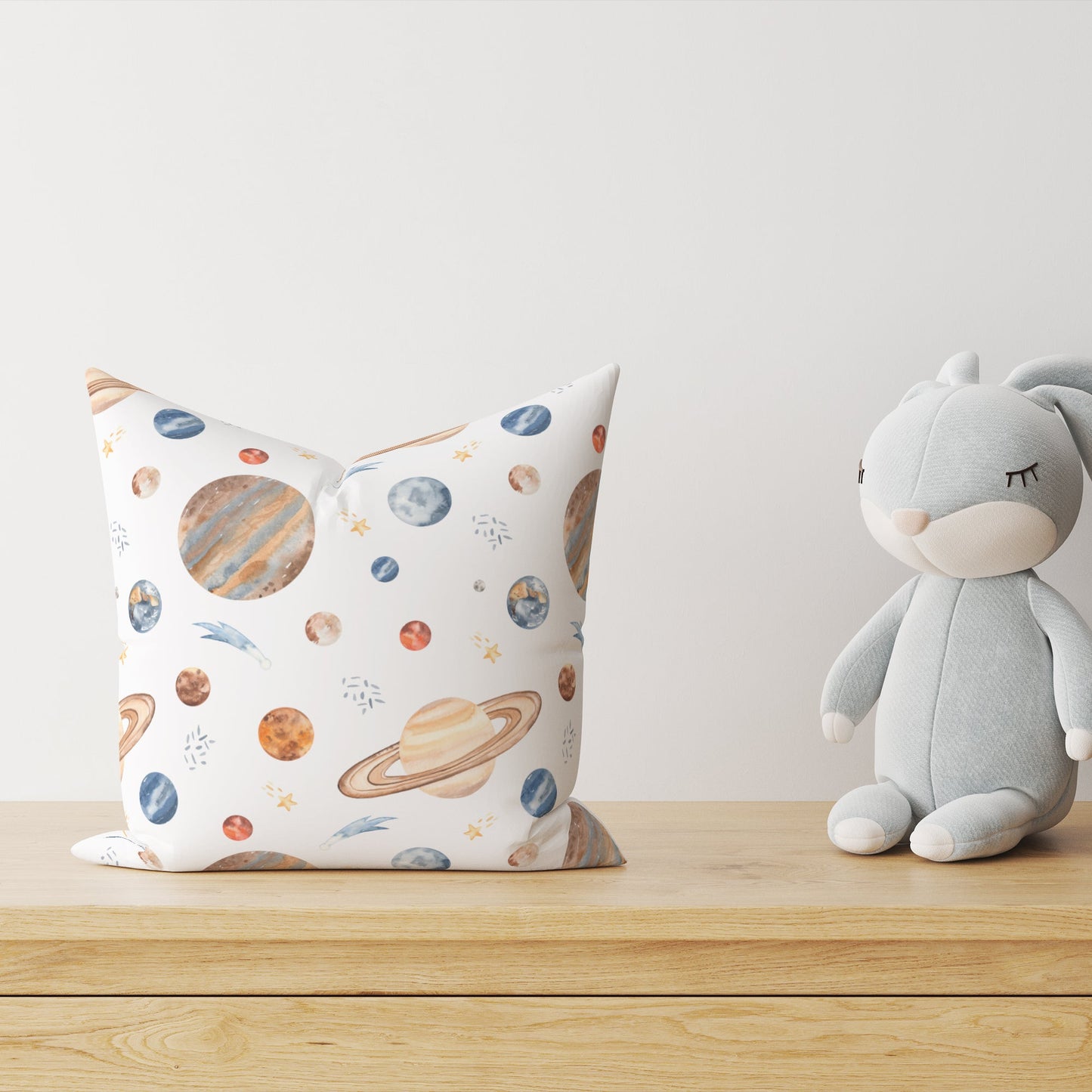 "Planets" Children's Decorative Pillow