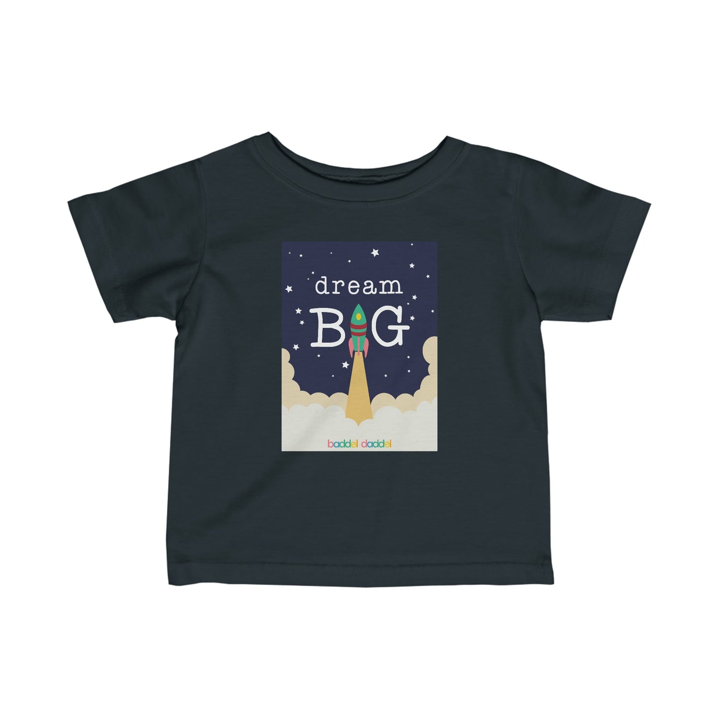 Feinjersey-T-Shirt "Big Dreams" von baddeldaddel