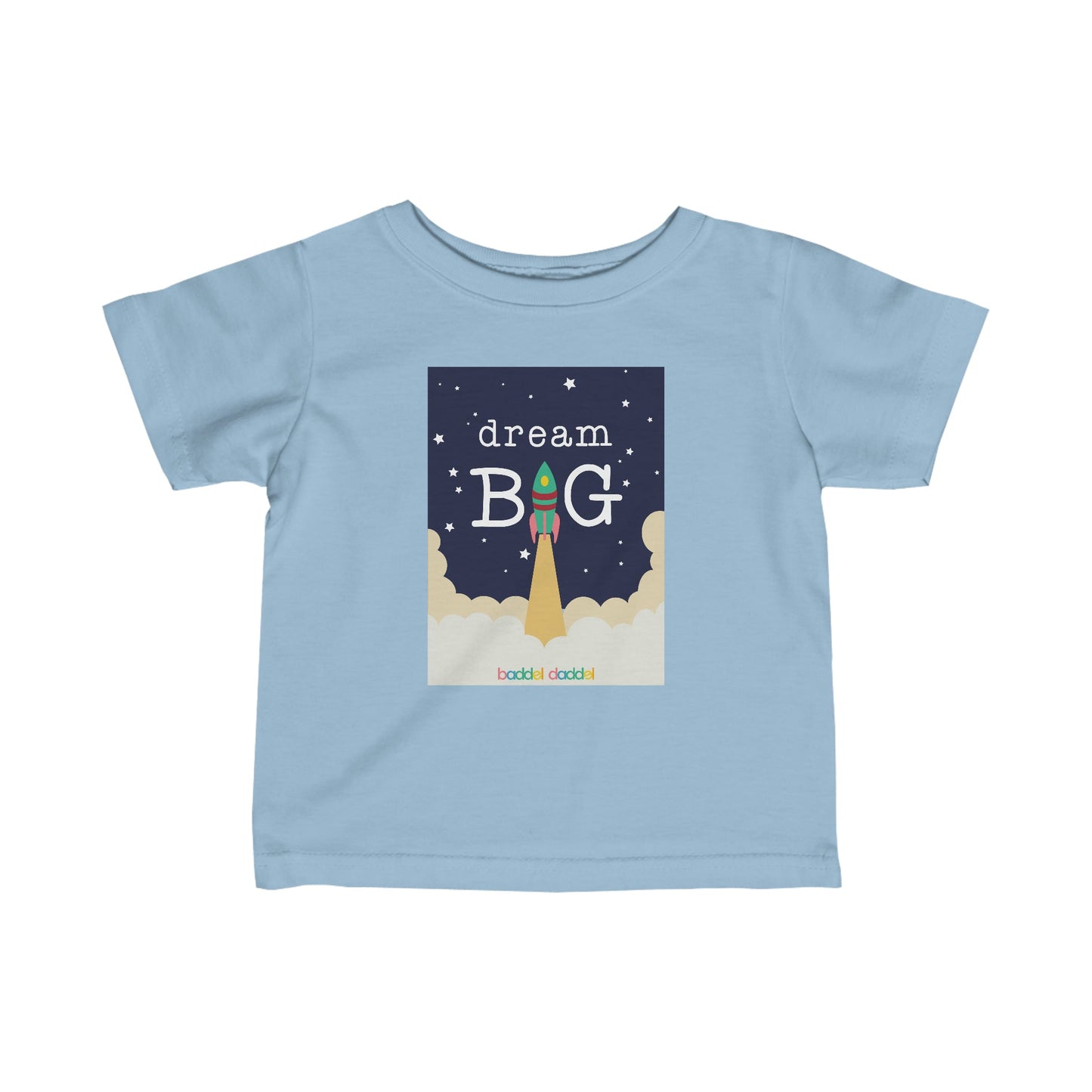 Feinjersey-T-Shirt "Big Dreams" von baddeldaddel