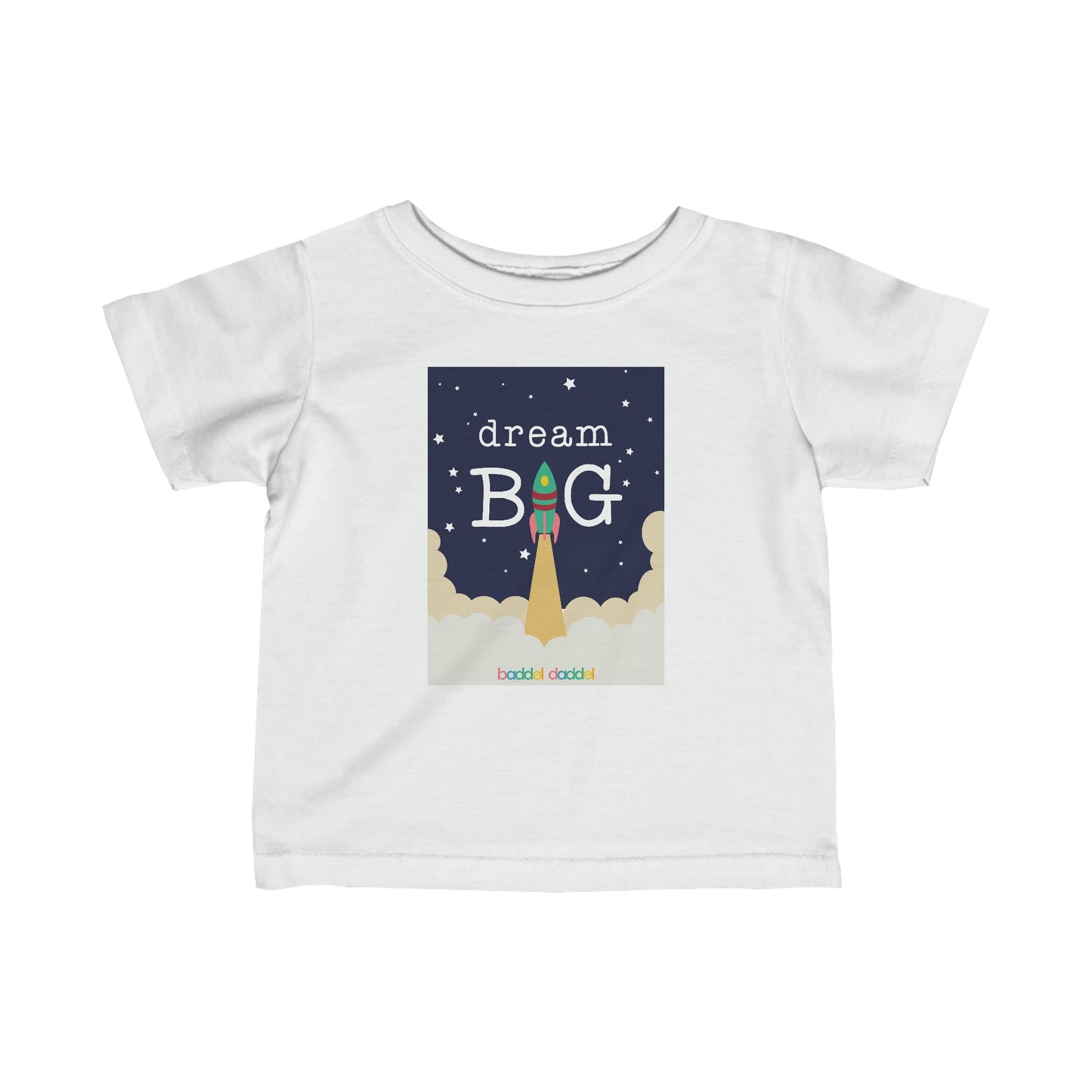 Feinjersey-T-Shirt "Big Dreams" von baddeldaddel