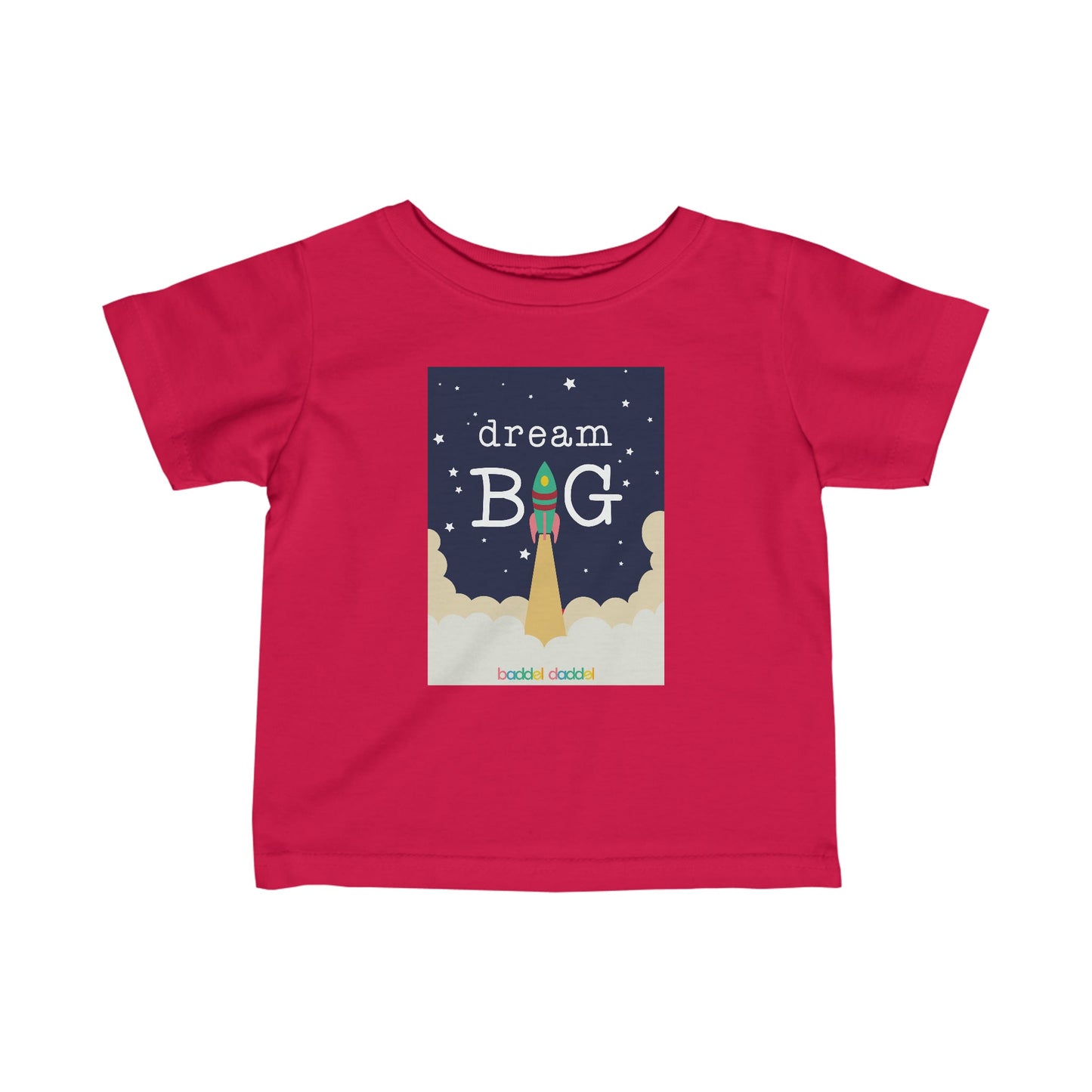 Feinjersey-T-Shirt "Big Dreams" von baddeldaddel