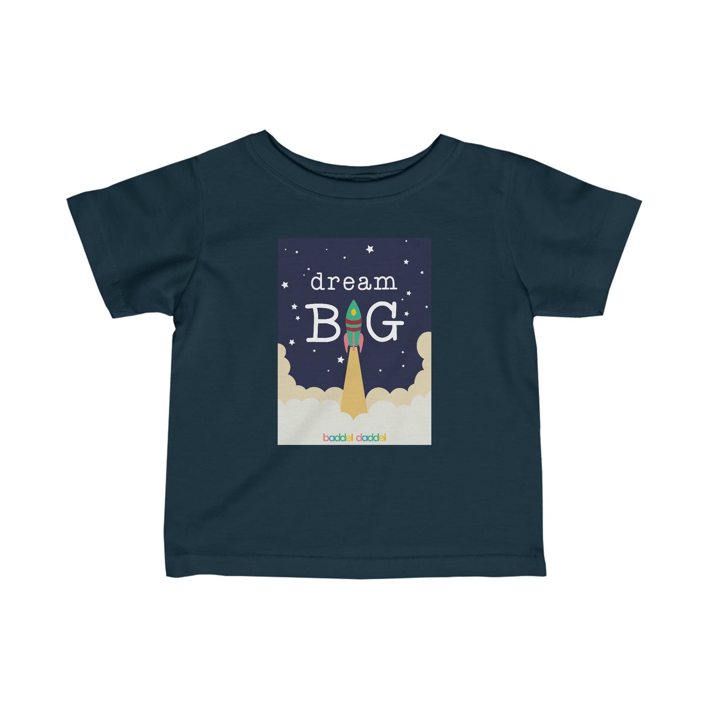 Feinjersey-T-Shirt "Big Dreams" von baddeldaddel