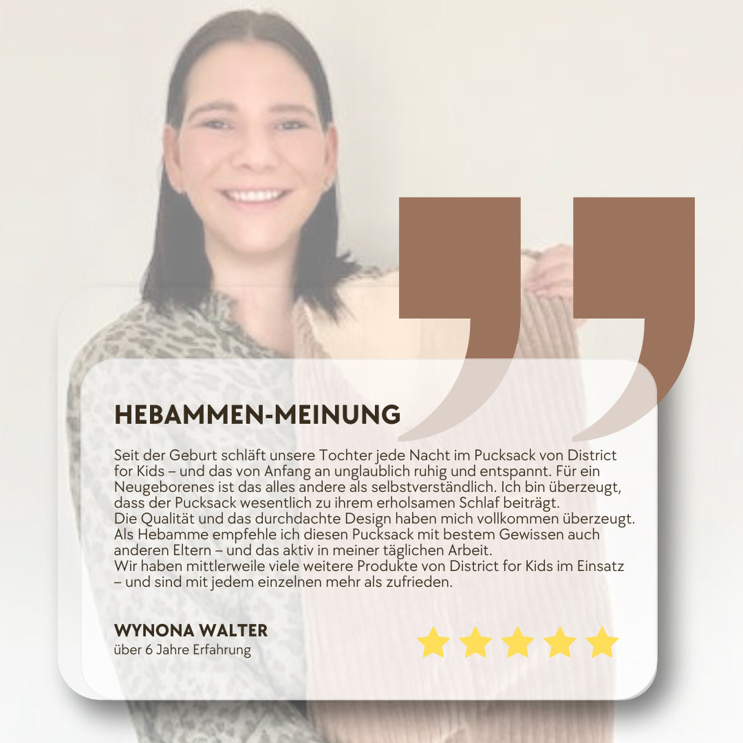 Pucksack Baumwolle Rosen mitwachsend – Ganzjahres Babyschlafsack & Einschlafhilfe