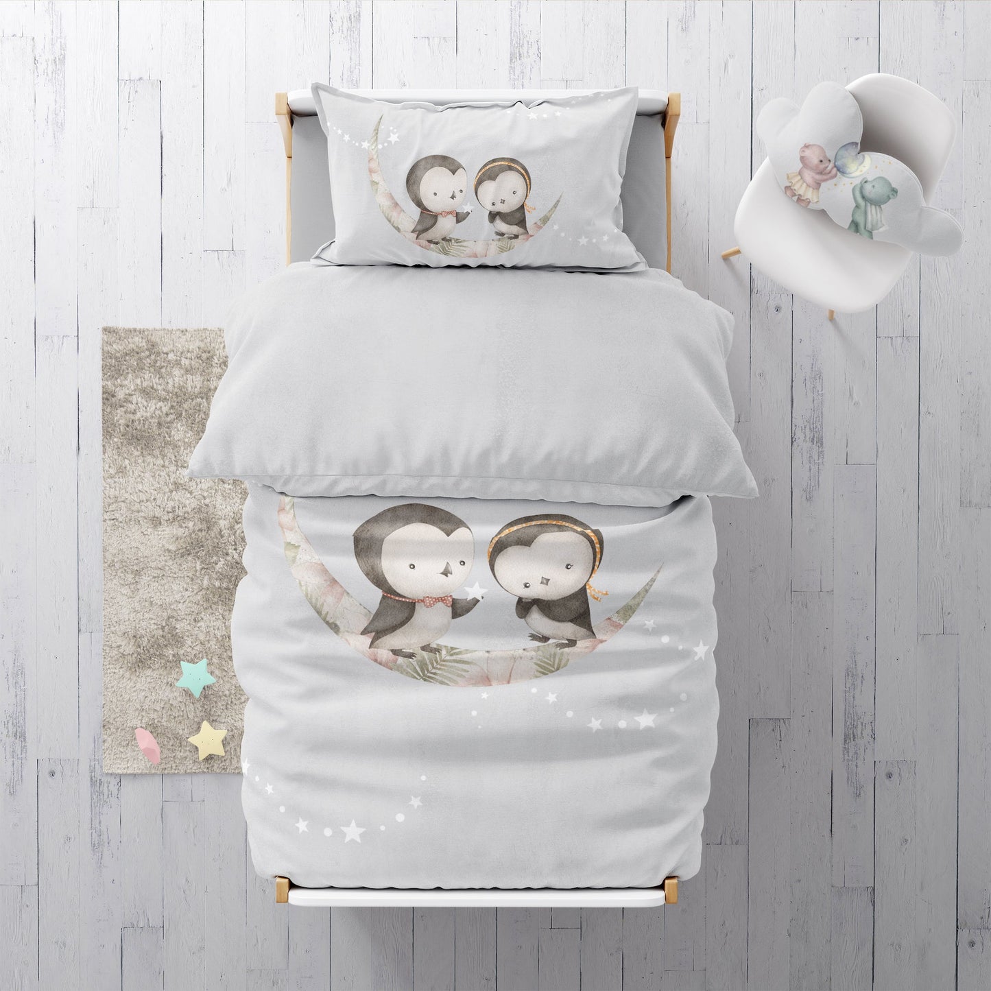 "Penguins" Premium Children's Bedding