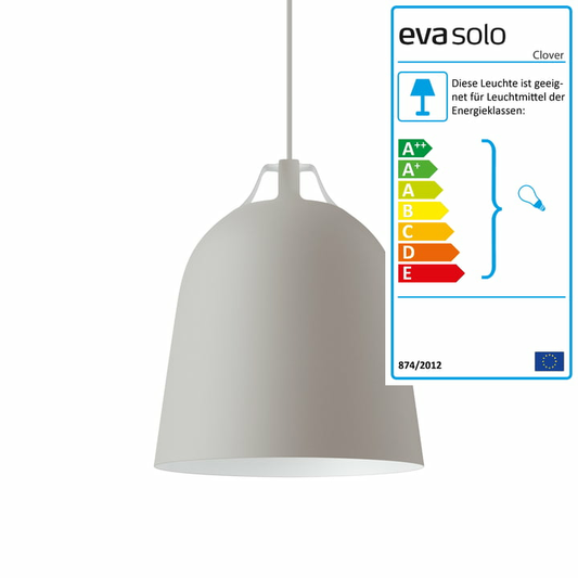 Eva Solo Clover hengilampi, loftlampi, ø 29 x hæð 35 cm, steinn