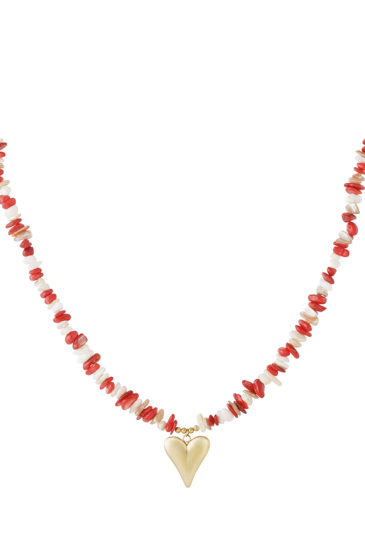 Edelstahl Anhänger Halsketten Herz Casual Täglich Einfache Serie Damen Schmuck