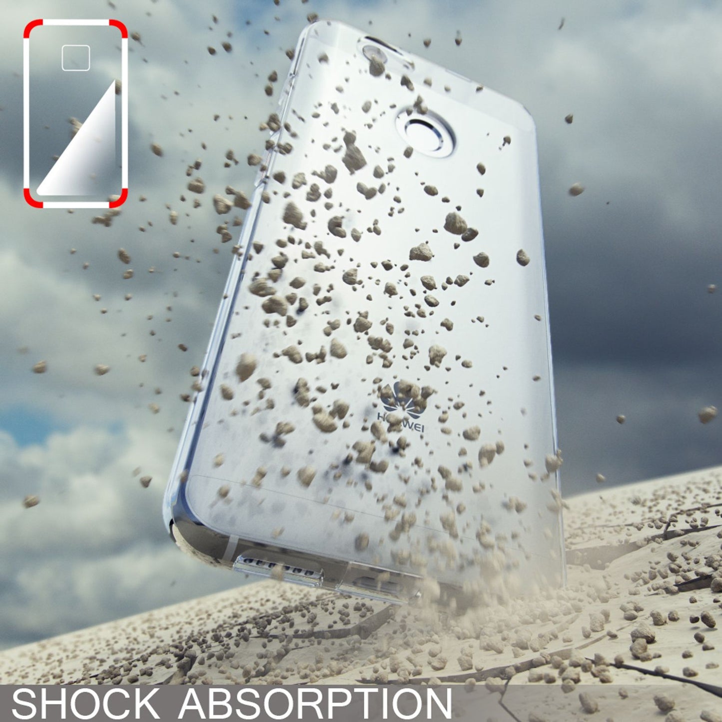 Huawei Nova Handy Hülle von NALIA, Silikon Motiv Case Cover Muster TPU Schutz