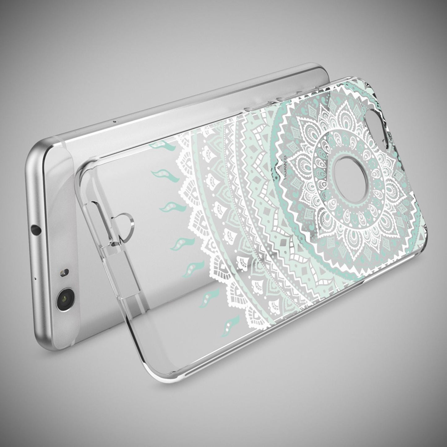 Huawei Nova Handy Hülle von NALIA, Silikon Motiv Case Cover Muster TPU Schutz