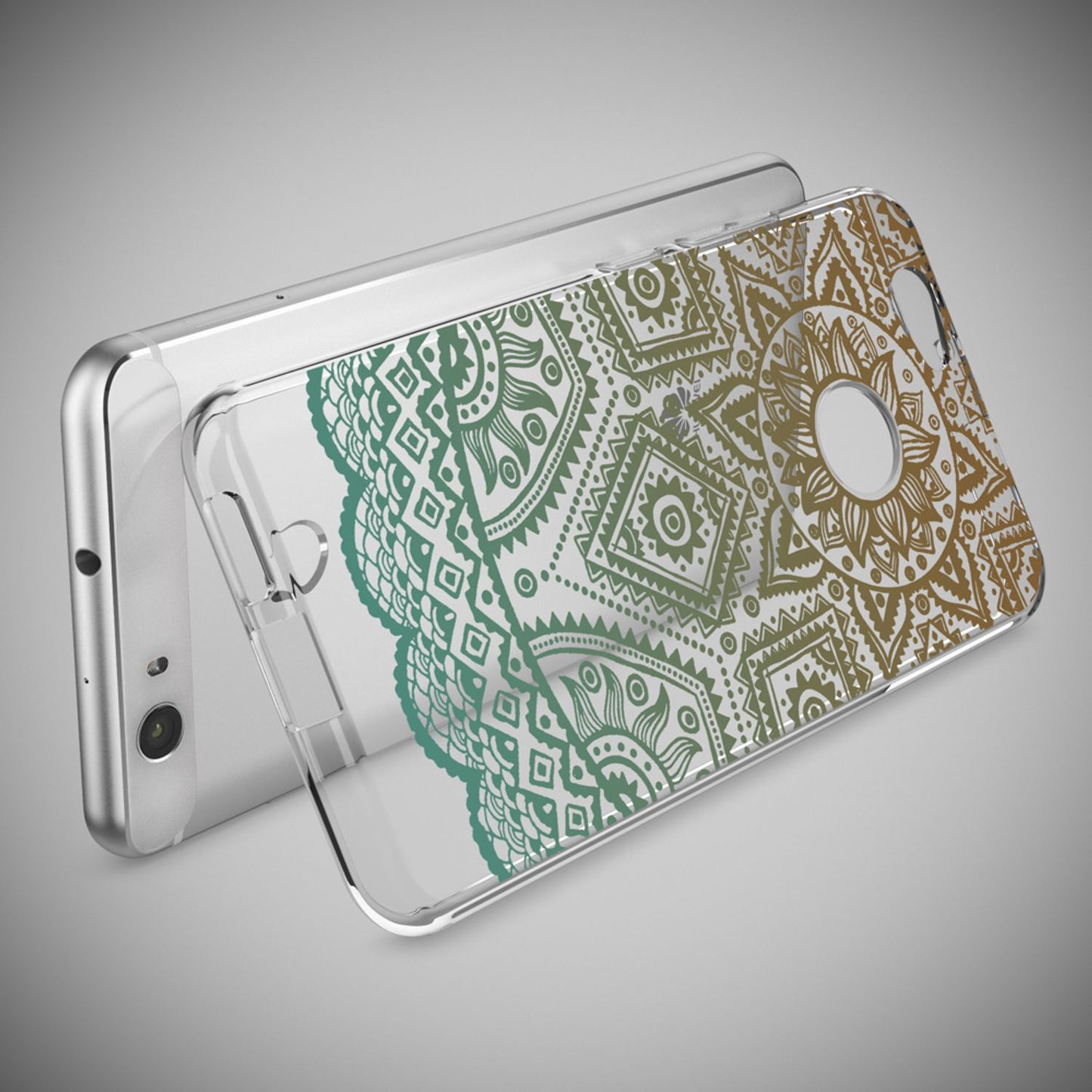 Huawei Nova Handy Hülle von NALIA, Silikon Motiv Case Cover Muster TPU Schutz