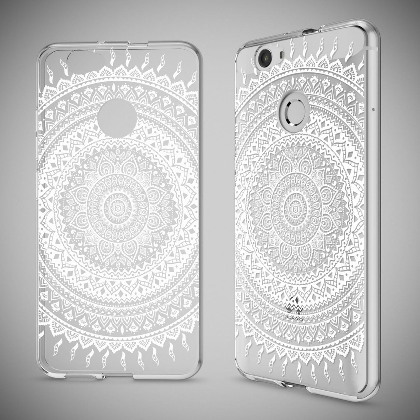 Huawei Nova Handy Hülle von NALIA, Silikon Motiv Case Cover Muster TPU Schutz