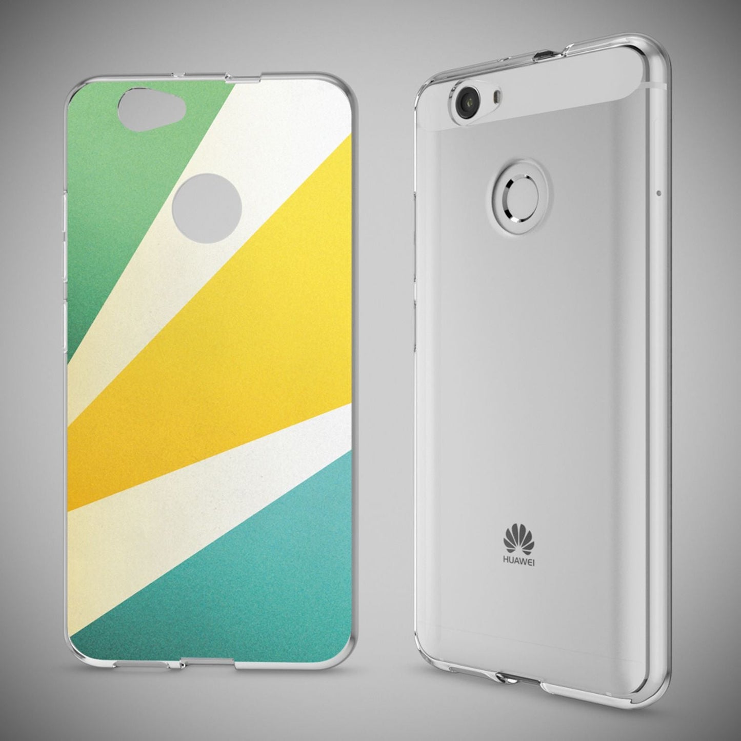 Huawei Nova Handy Hülle von NALIA, Silikon Motiv Case Cover Muster TPU Schutz