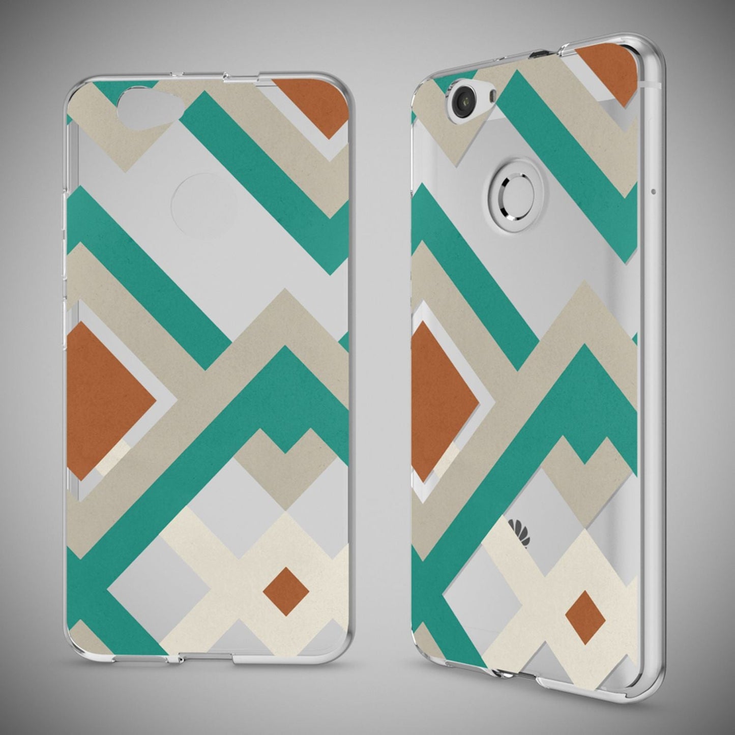 Huawei Nova Handy Hülle von NALIA, Silikon Motiv Case Cover Muster TPU Schutz