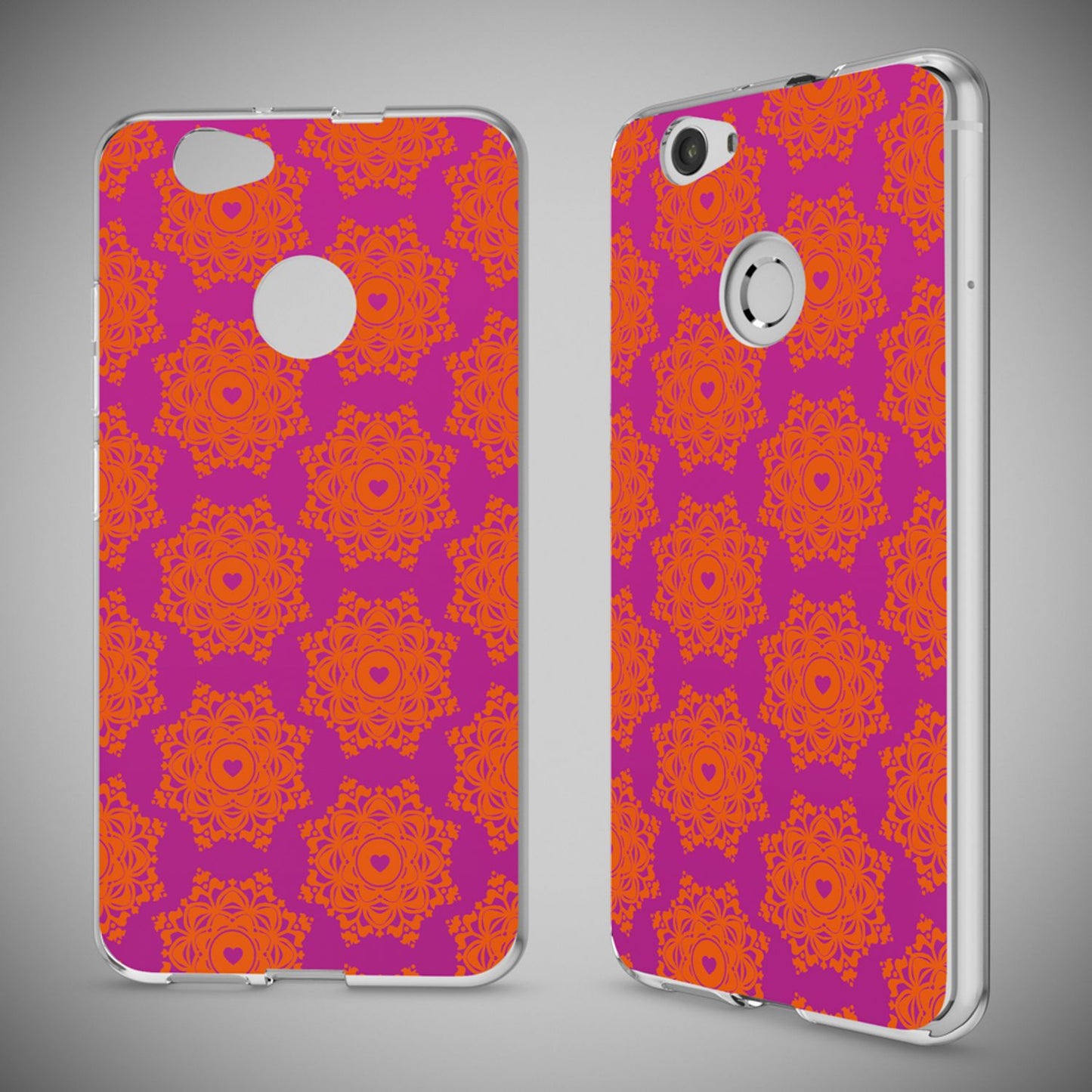 Huawei Nova Handy Hülle von NALIA, Silikon Motiv Case Cover Muster TPU Schutz