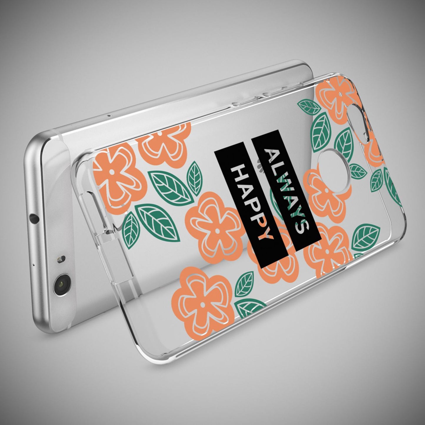 Huawei Nova Handy Hülle von NALIA, Silikon Motiv Case Cover Muster TPU Schutz