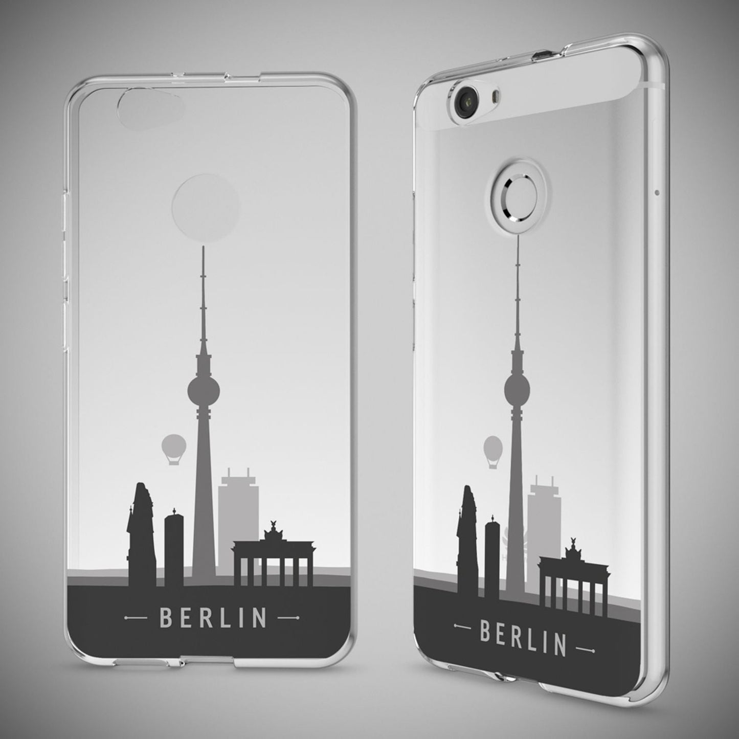 Huawei Nova Handy Hülle von NALIA, Silikon Motiv Case Cover Muster TPU Schutz