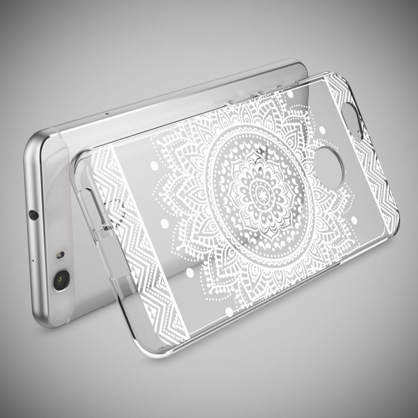 Huawei Nova Handy Hülle von NALIA, Silikon Motiv Case Cover Muster TPU Schutz