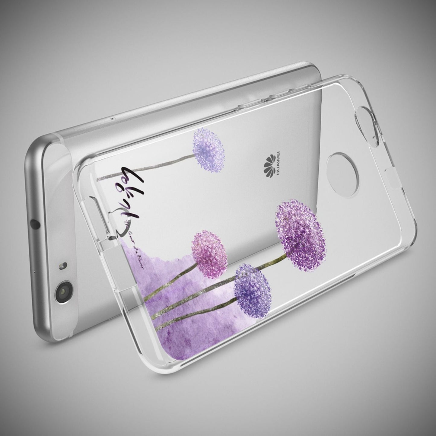 Huawei Nova Handy Hülle von NALIA, Silikon Motiv Case Cover Muster TPU Schutz