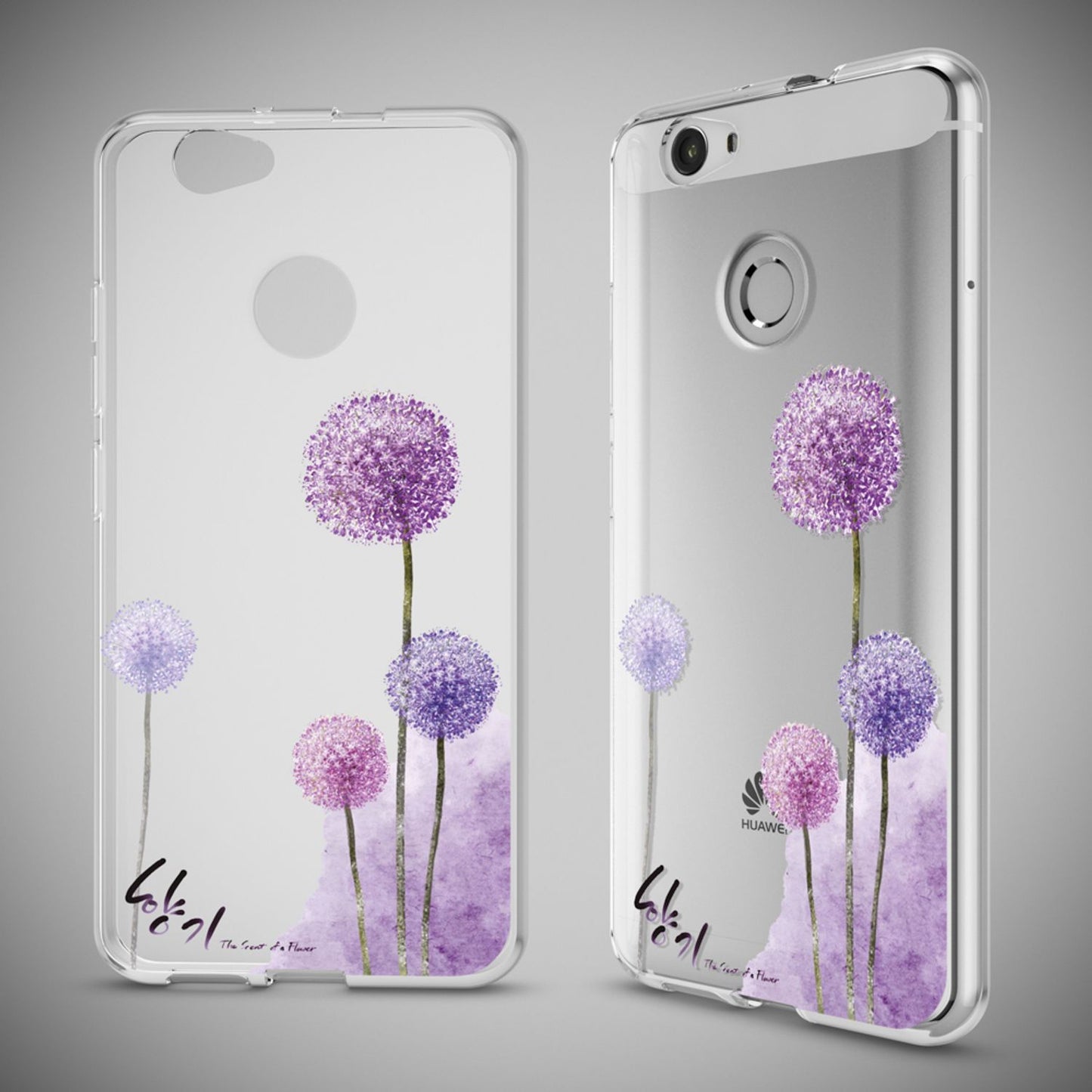 Huawei Nova Handy Hülle von NALIA, Silikon Motiv Case Cover Muster TPU Schutz