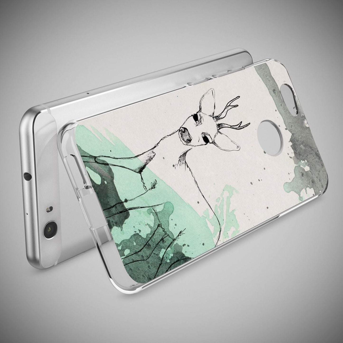 Huawei Nova Handy Hülle von NALIA, Silikon Motiv Case Cover Muster TPU Schutz