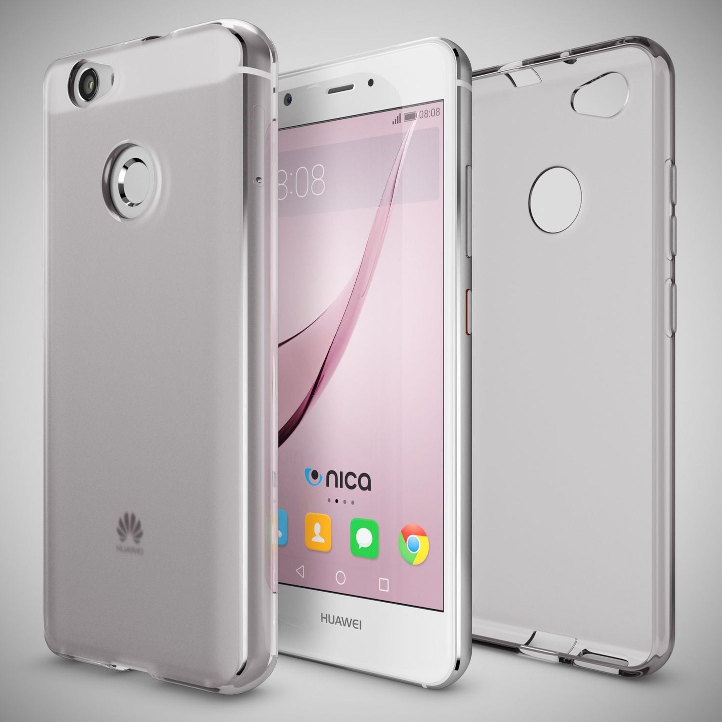 Huawei Nova símahulstur frá NALIA, einstaklega þunnt verndandi sílikonhulstur