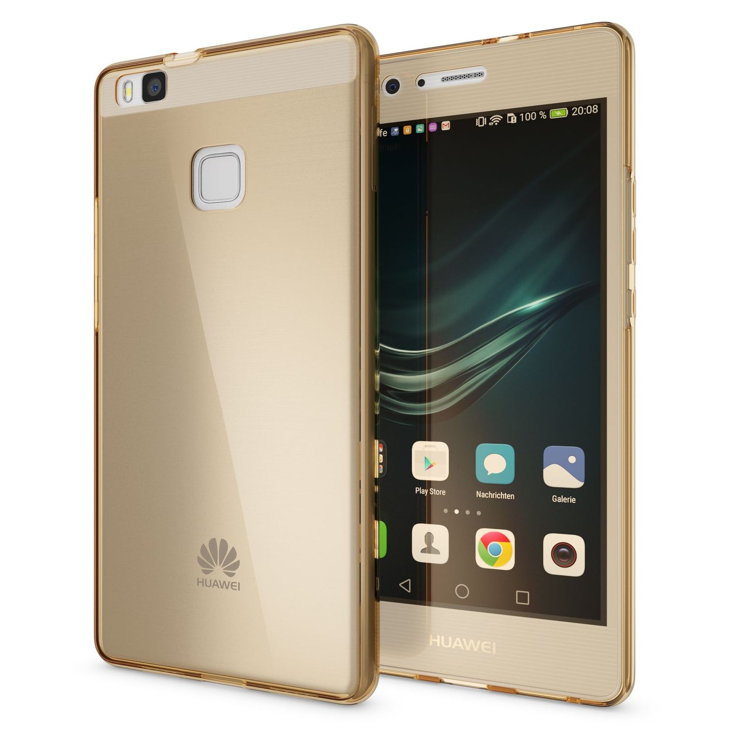 Huawei P9 Lite 2016 Hülle 360° Handyhülle von NALIA, Silikon Full Cover Schutz