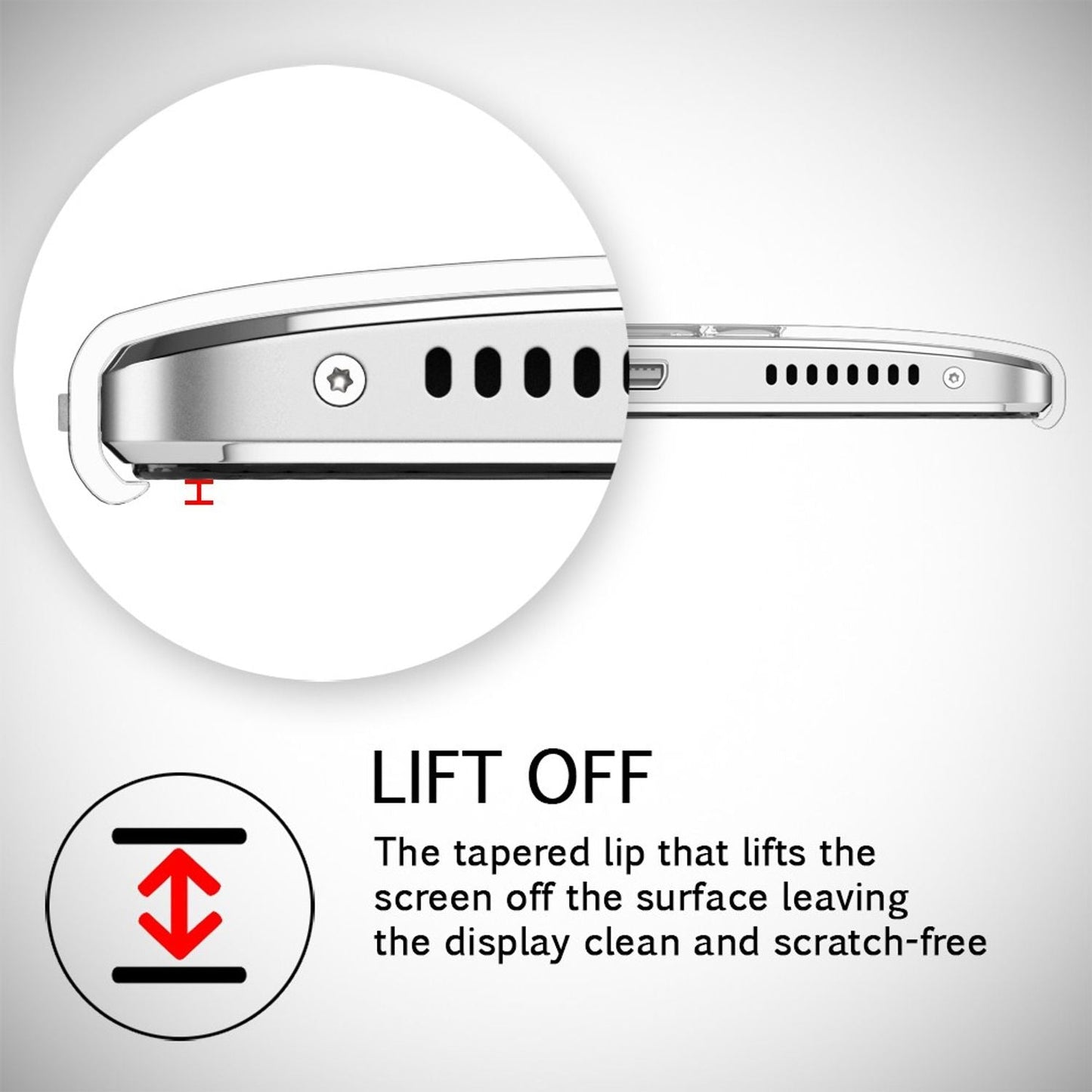 NALIA Case for Huawei Mate S, Slim Phone Case Cover Crystal Protective Case