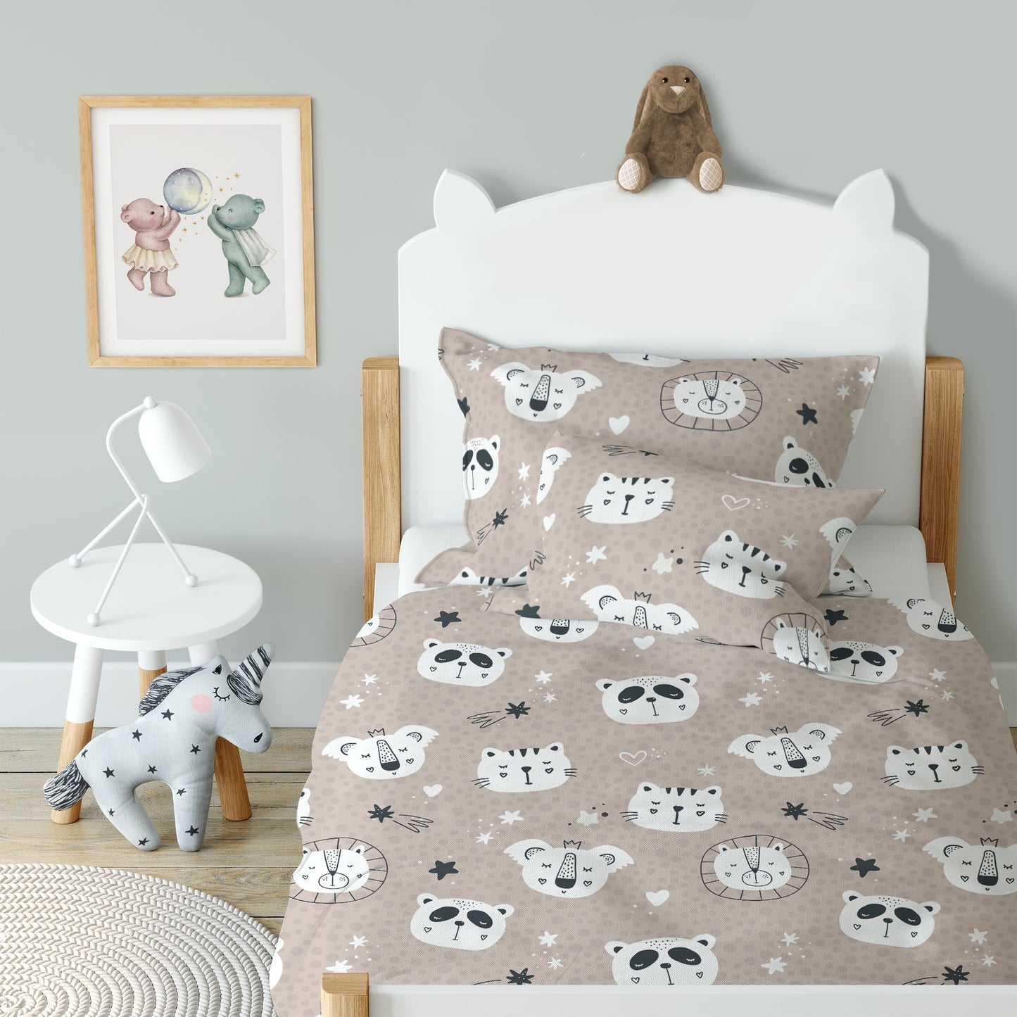 "Zootiere" Premium Kinderbettwäsche