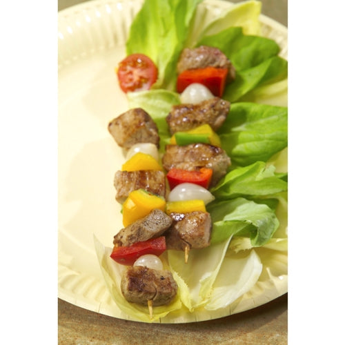 PAPSTAR Schaschlikspieße Holz "pure" Ø 3 mm, 20 cm lang | Folie (1000 Stück)