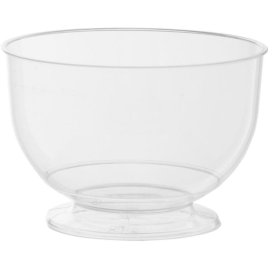 Auslaufartikel: Dessertschale Crystallo, Transparent PS - Elegante Servierschale  | Packung (20 Stück)