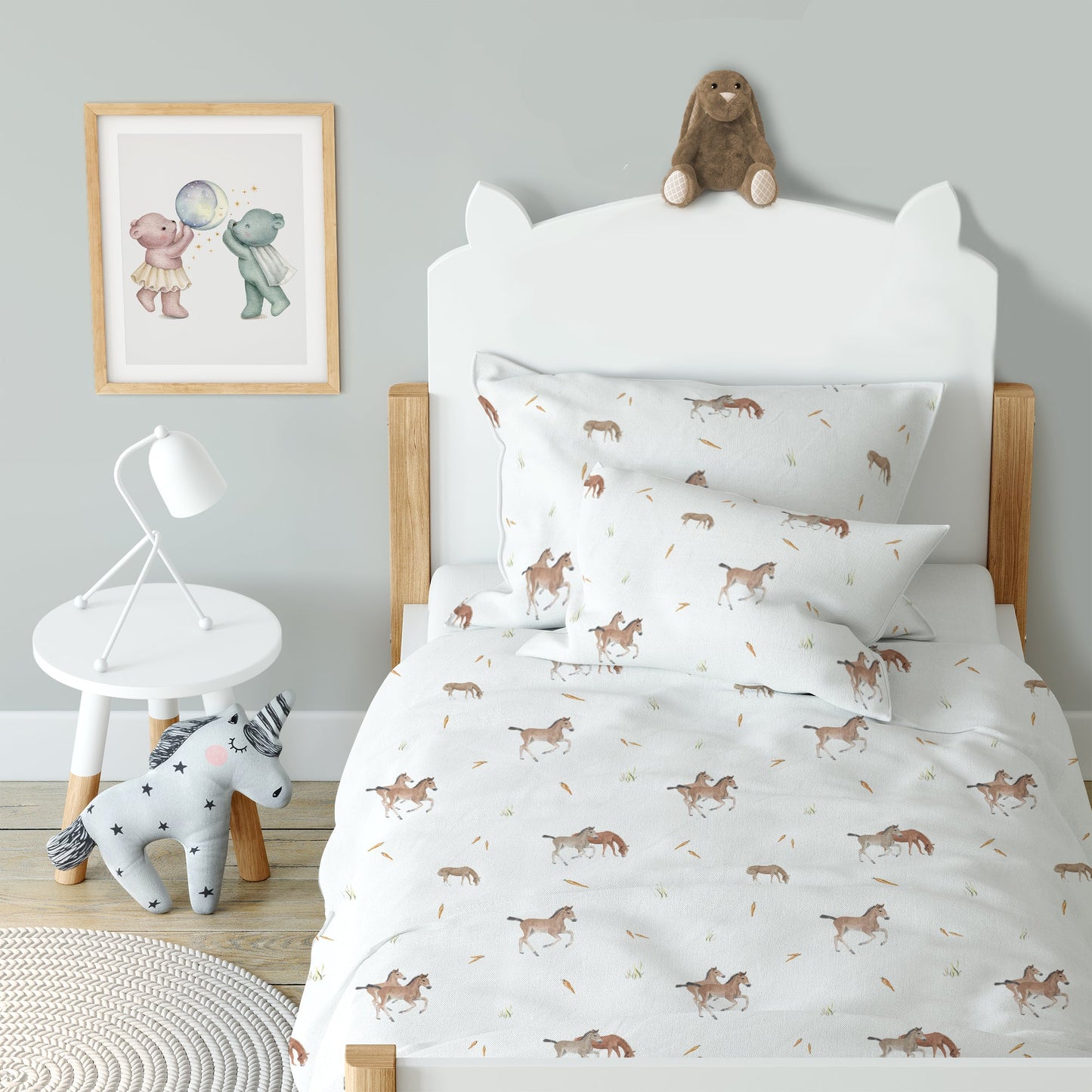 "Horses" Premium Children's Bedding 