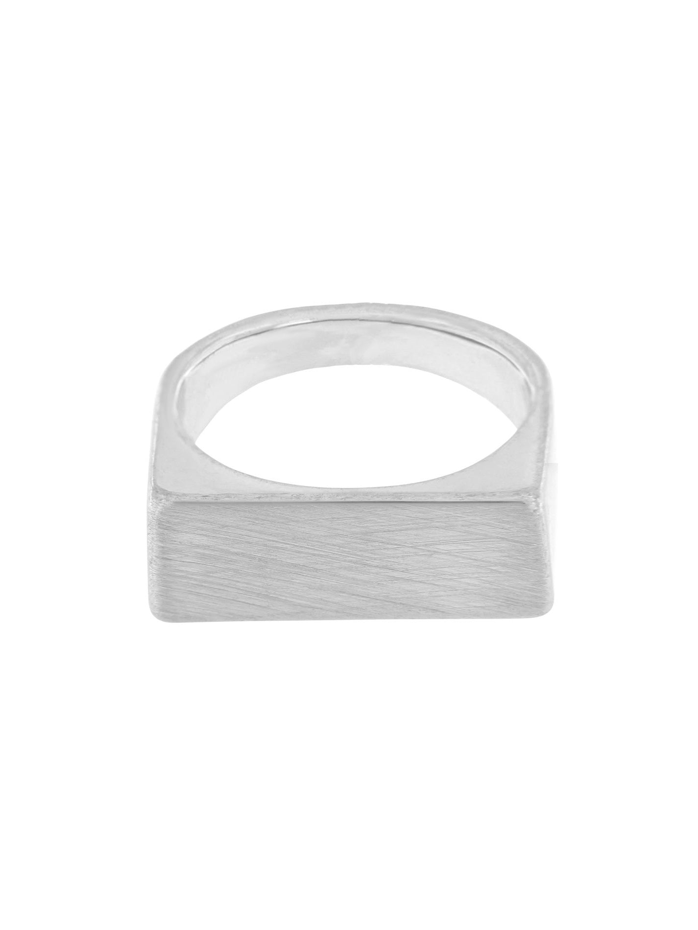 Ring Vanity Square Signet, in 2 Farben