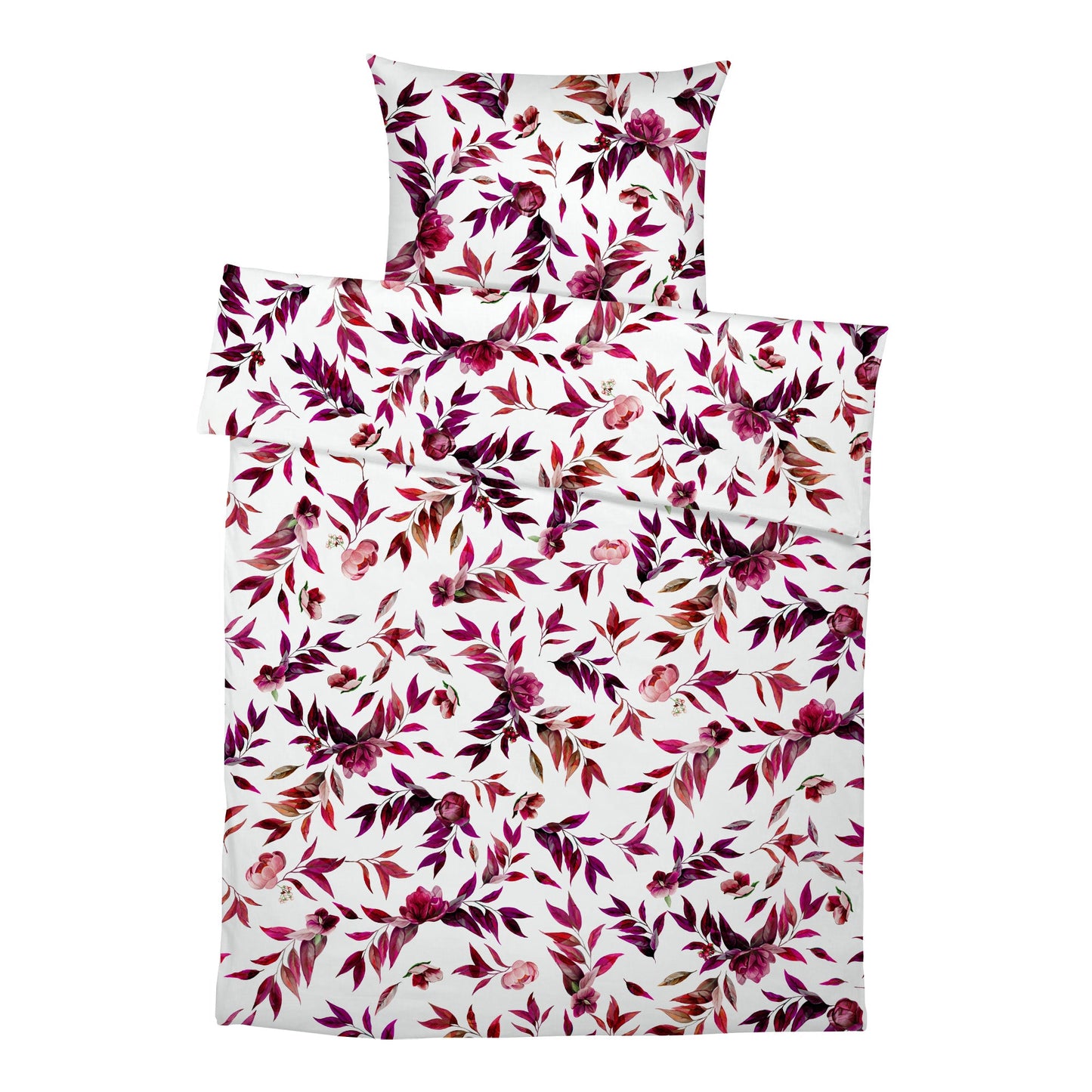 "Pink Leaves" Premium Bedding 