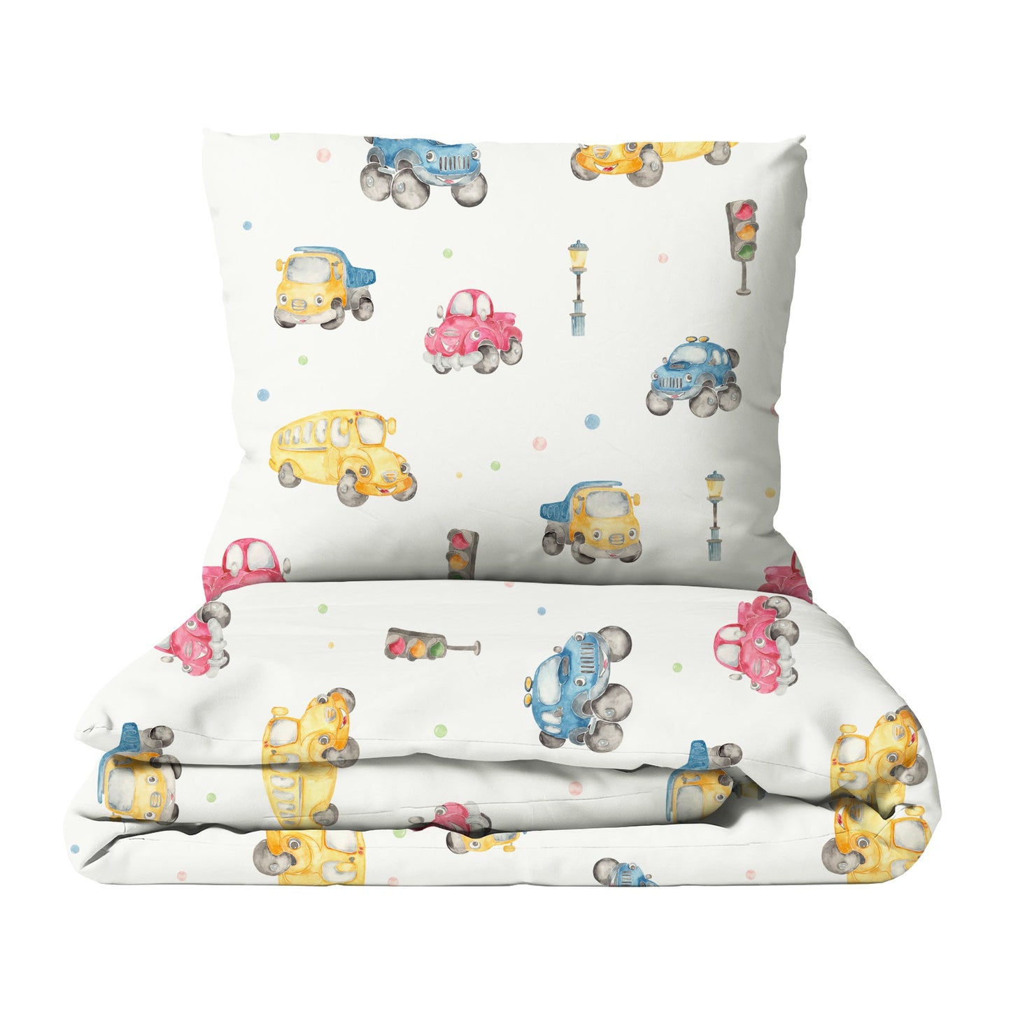 "Autos" Premium Kinderbettwäsche
